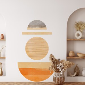 Geometric Circle Wall Decals – Boho Nursery Room Decor - Etsy