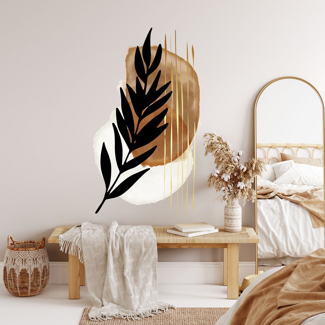 Abstract Wall Decal, Boho Style Sticker, Boho Wall Decal, Boho Wall