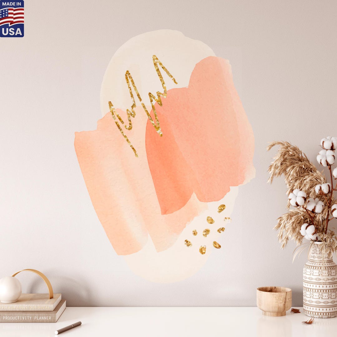 Boho Wall Decals - Removable Nursery Stickers, Minimalist Geometric ...
