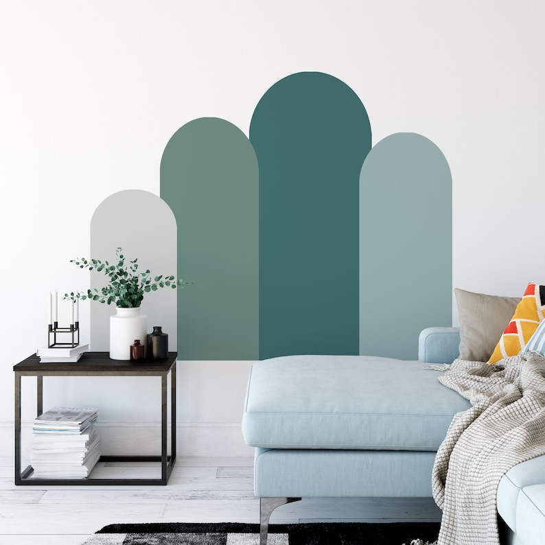 Arch Set Wall Decal Arches Wall Sticker Boho Style Wall Etsy