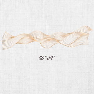 Gold Boho Wall Decals - Removable Lines Wall Stickers, Minimalist ...