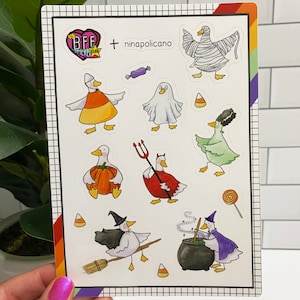Nina Policano + The BFF Sticker Club: Halloween Geese #2