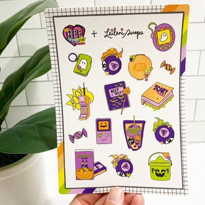 Leilani Scraps + The BFF Sticker Club: Halloween