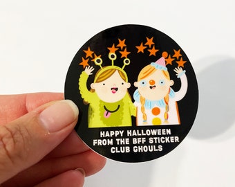 Happy Halloween 2.5" Vinyl Sticker