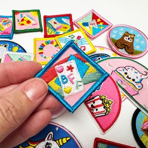 MYSTERY PATCH - Adhesive Camp Themed Embroidered Patches