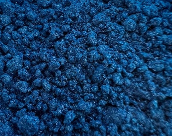 Luster Dust in CLASSIC BLUE, Edible Paint for Cake Decoration, Desserts, Treats, Chocolate Covered Strawberries, Food Grade Dust, Shimmer