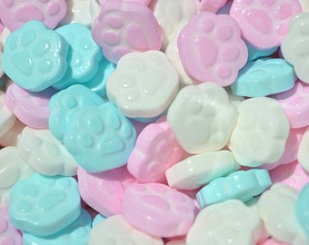 PAW PRINT SPRINKLES, Pet Theme Cake Decoration, Dog Cake Supplies, Edible Sprinkles, Puppy, Cat Theme, Kitten, Birthday Cake Decoration