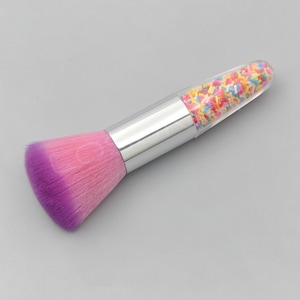 Staubbürste, Puderpinsel für Luster Dust, essbarer Glitter, Perlenstaub, Backwerkzeug, Zubehör, Fondantpinsel für die Kuchendekoration