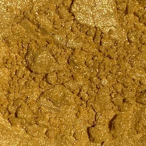 Luster Dust in EGYPTIAN GOLD, Edible Paint for Cake Decoration, Desserts, Treats, Chocolate Strawberries, Food Grade Pearl Dust, Shimmer