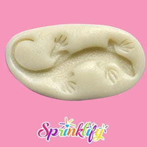 SPRINKLIFY LIZARD MOLD, Fondant Mold, Chocolate Mold, Silicone Resin Mold, Jewelry Making, Cupcake Decoration, Polymer Clay Mold