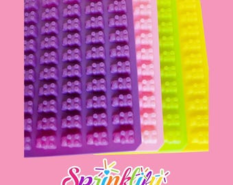 SPRINKLIFY Gummy Bear Mold, 50 Cavity Silicone Candy Mold, Gummy Bear Mold, Resin Mold, Chocolate Mould, Food Mold, Soap Embeds Mold