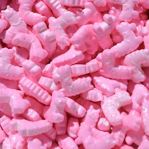 PINK ALPACA SPRINKLES, Birthday Cake Decoration, Llama Edible Sprinkles, Baking Supplies, Shaped Sprinkles by Sprinklify, Made in Usa