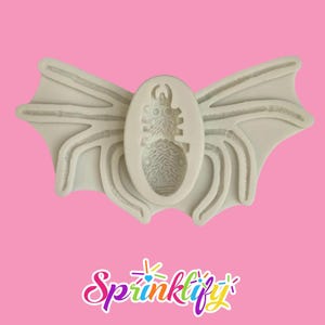 SPRINKLIFY Spider Mold (Large), Fondant Mold, Halloween Cake Decoration, Baking Supplies, Spooky Mold, Creepy Crawlers Mold, Silicone Mold