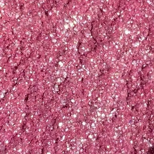 Edible Glitter in PINK ROSE for Cake Decoration, Desserts, Chocolate Covered Strawberries, Drinks Food Grade High Shine Shimmer Sparkles