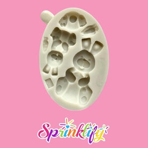 SPRINKLIFY Easter Bunnies Mold, Bunny & Carrot Fondant Mold, Chocolate Mold, Cake Decorating, Garden Theme Mold, Spring Mold, Silicone Mold