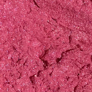 Luster Dust in DEEP PINK, Edible Paint for Cake Decoration, Desserts, Treats, Chocolate Covered Strawberries, Food Grade Pearl Dust, Shimmer