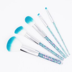 DUSTING BRUSH SET (5 pcs) Cake Decoration Supplies, Baking Tools, Brushes for Edible Glitter, Luster Dust, Dust Powder, Glitter Powder Brush