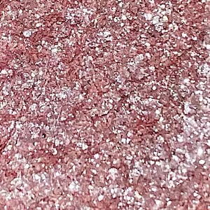 Edible Glitter in ROSE GOLD for Cake Decoration, Desserts, Chocolate Covered Strawberries, Drinks, Food Grade High Shine Dust, Shimmer