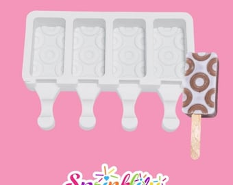 CAKESICLE MOLD, Heart Pattern Popsicle Mold, Silicone Ice Cream Mold, Baking Supplies, DIY Baking, Fast Shipping, Unique Mold, Sprinklify