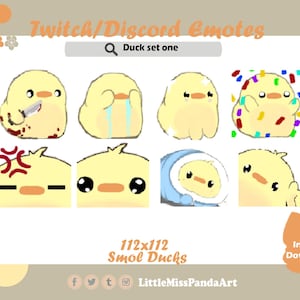 DUCKS! Duck emotes