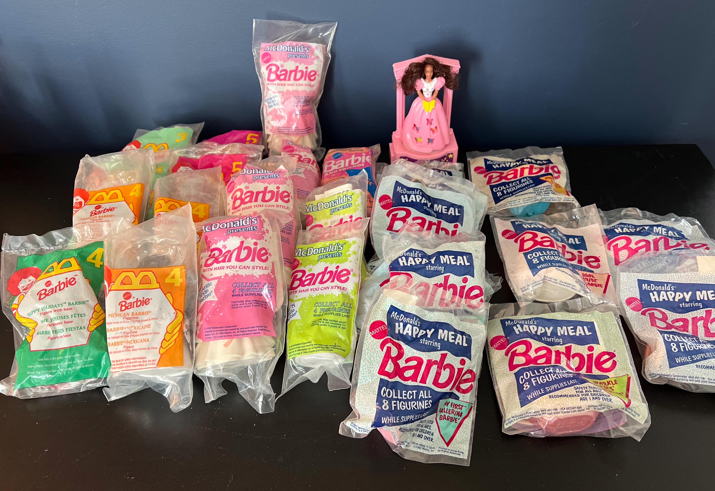 Large lot of 27 90’s McDonald’s Happy Meal toys