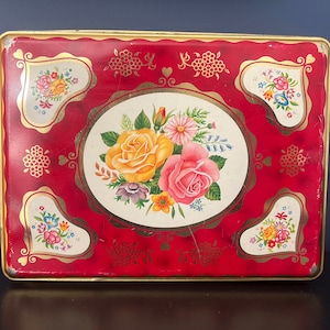 Vintage English Biscuit Tin