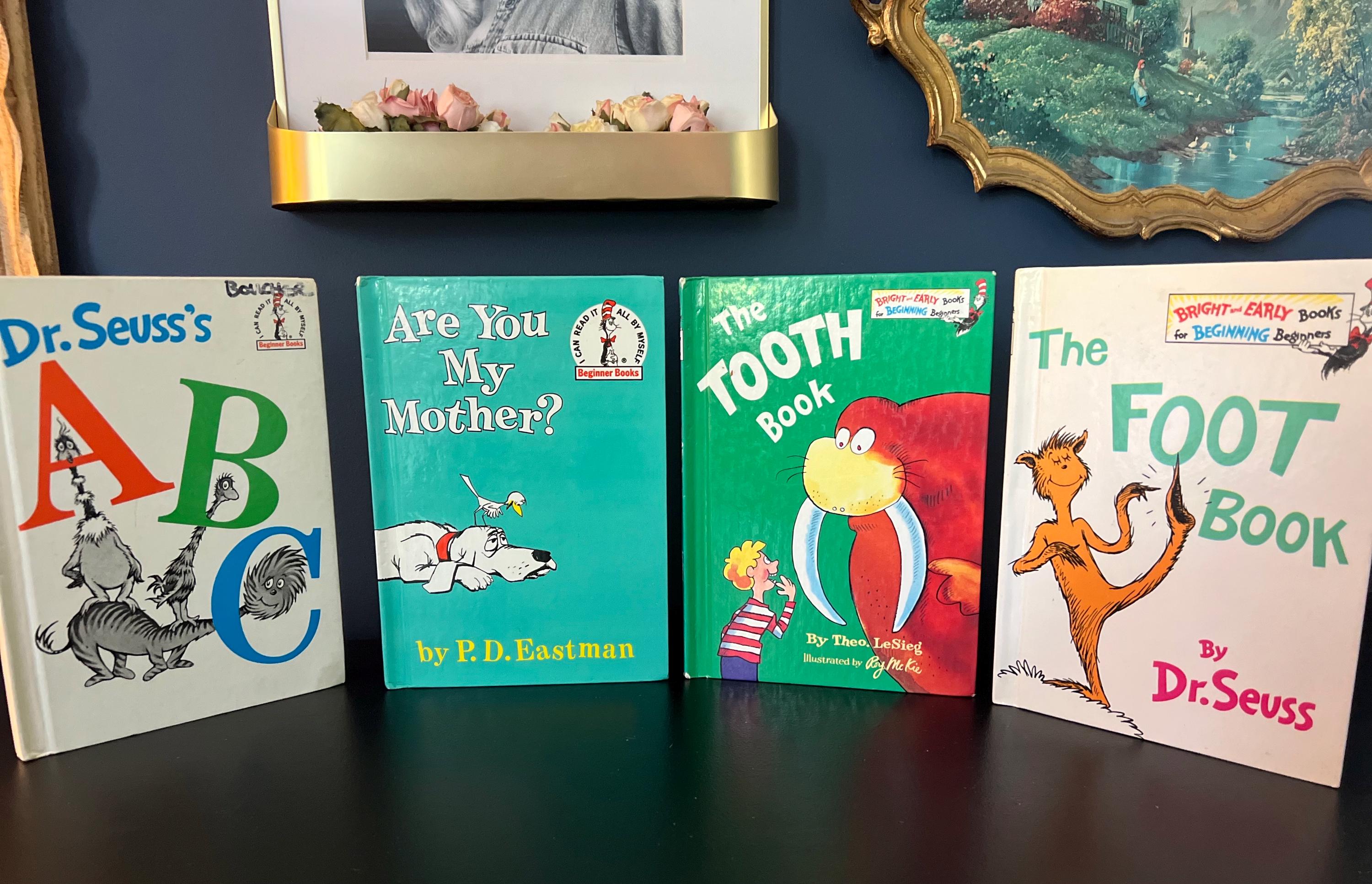 Set of 4 Dr.seuss Books - Etsy