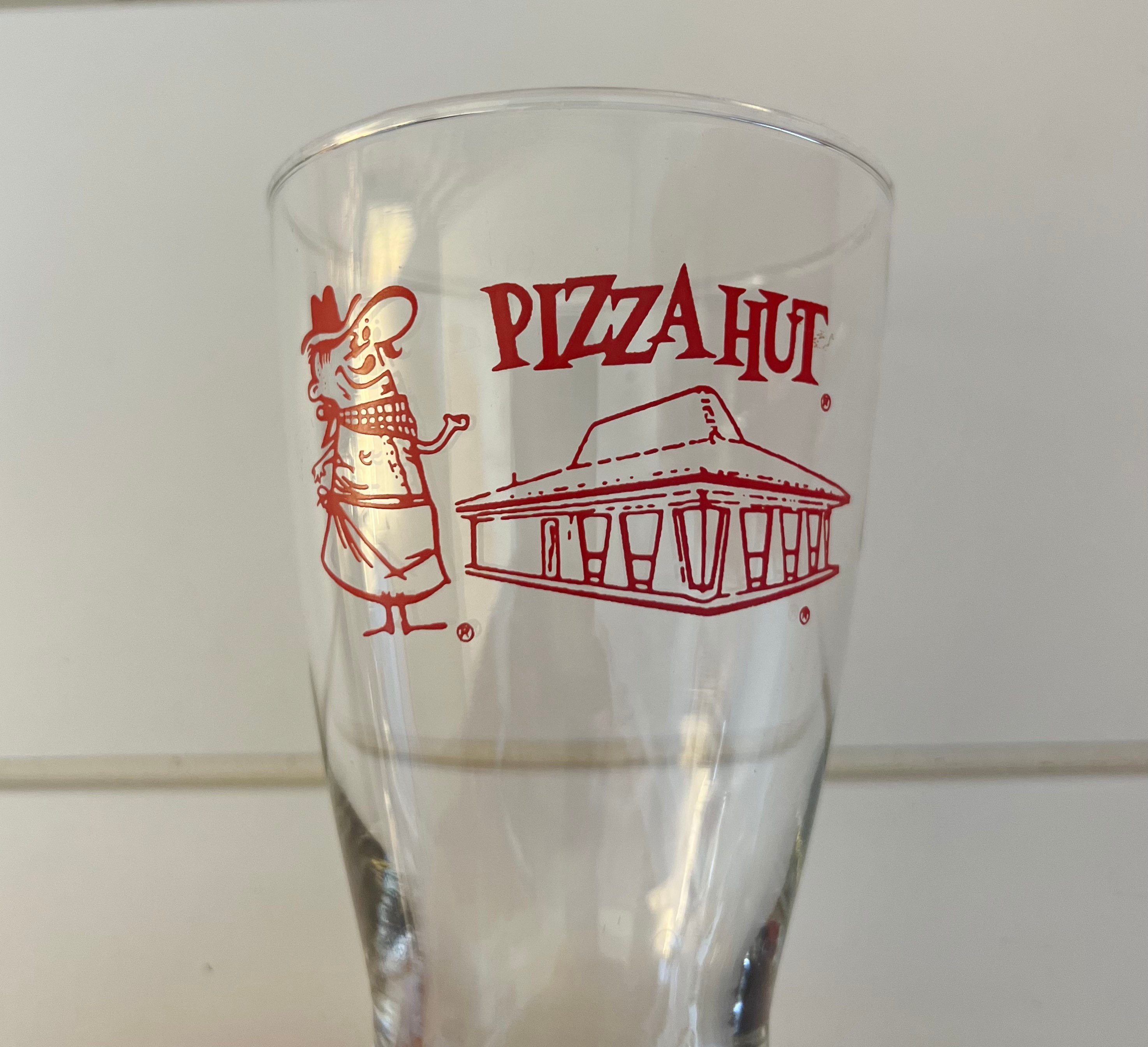 Vintage Original Pizza Hut Beer and Water Glass - Etsy