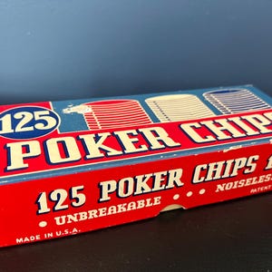 ヴィンテージ ミッドセンチュリー ポーカーチップ