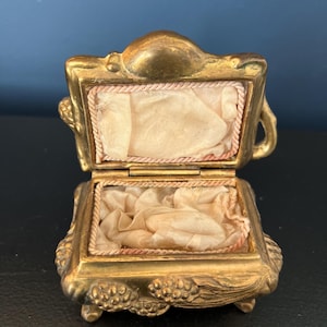Antique Art Nouveau Jewellery Casket