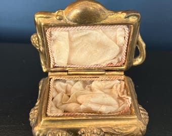 Antique Art Nouveau Jewellery Casket
