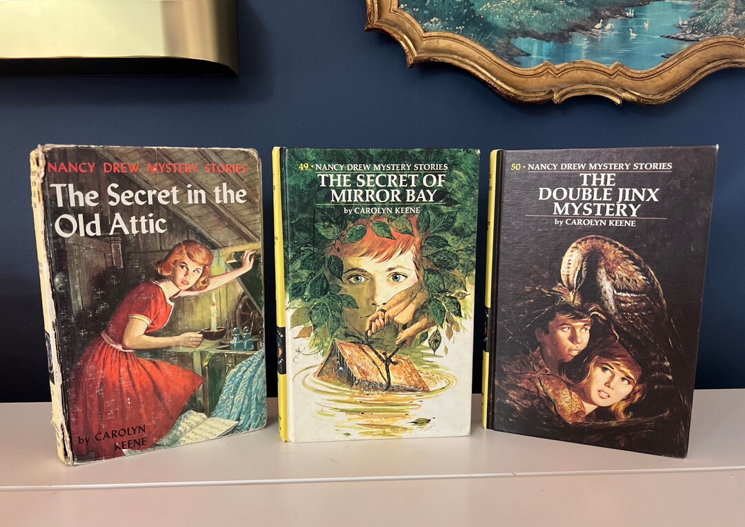 Vintage Nancy Drew Books - Etsy