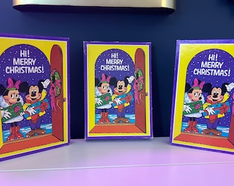 Box of 12 Vintage Disney Christmas Cards