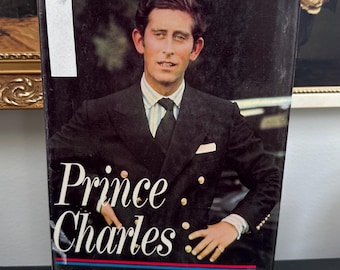 Vintage 1979 Prince Charles Biografiebuch von Anthony Holden, Erste Ausgabe Hardcover