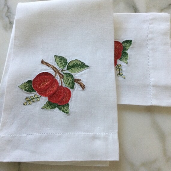 Luxury linen hand towels sale