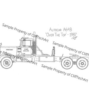 Autocar A64B &quot;Over the Top&quot; Movie Truck