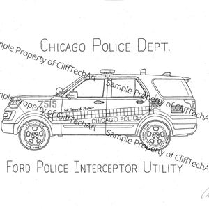 Chicago Police SUV