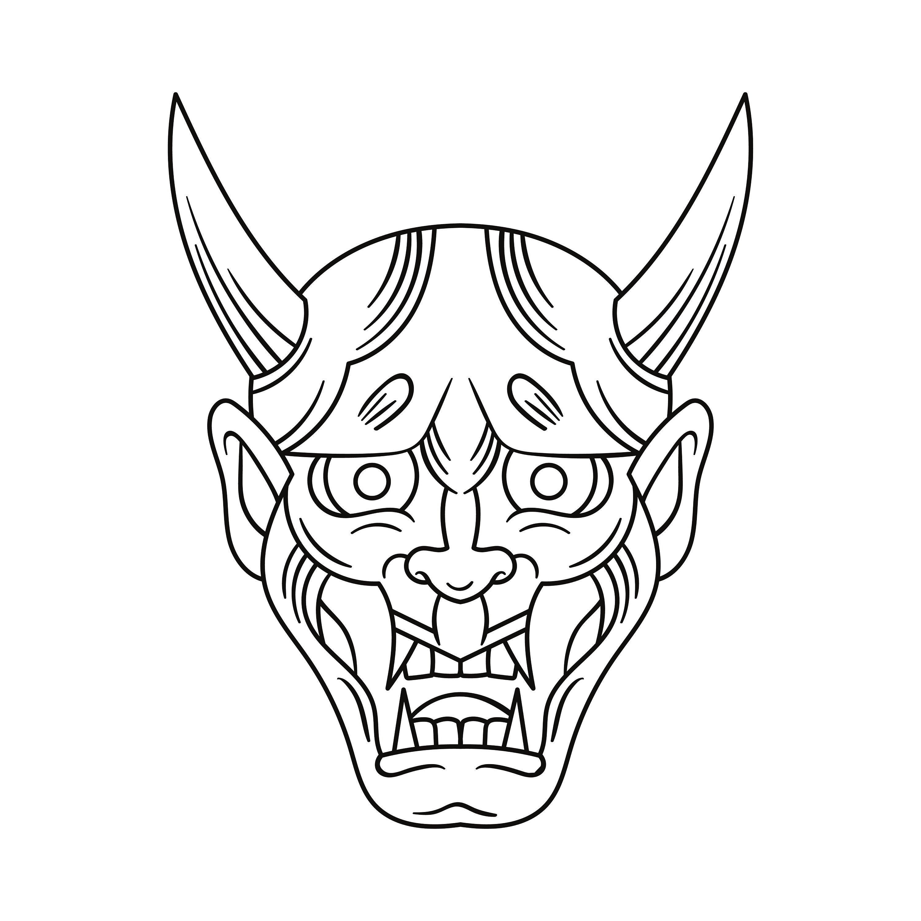 Yokai Printable Coloring Pages Coloring Pages