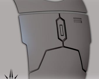 Archivo STL de la coraza de la armería Kalevala V2 B