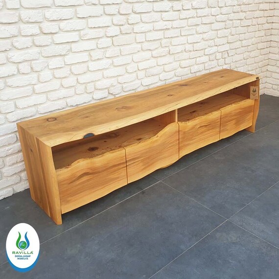 Cedar TV Stand/tv Console/tv Stand/unique Cedar TV Etsy