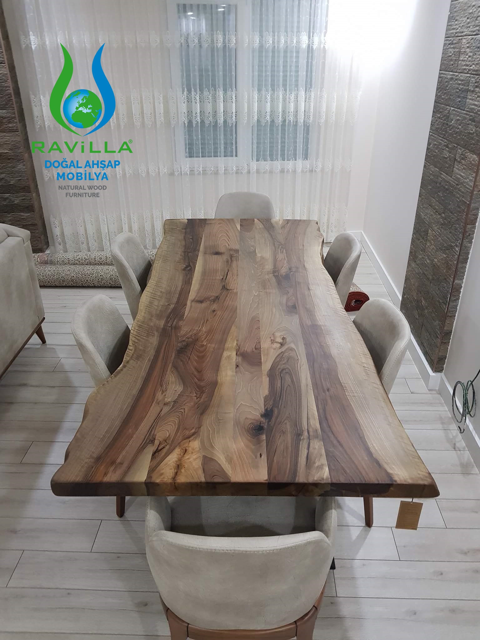 table En noyer De Ferme/table