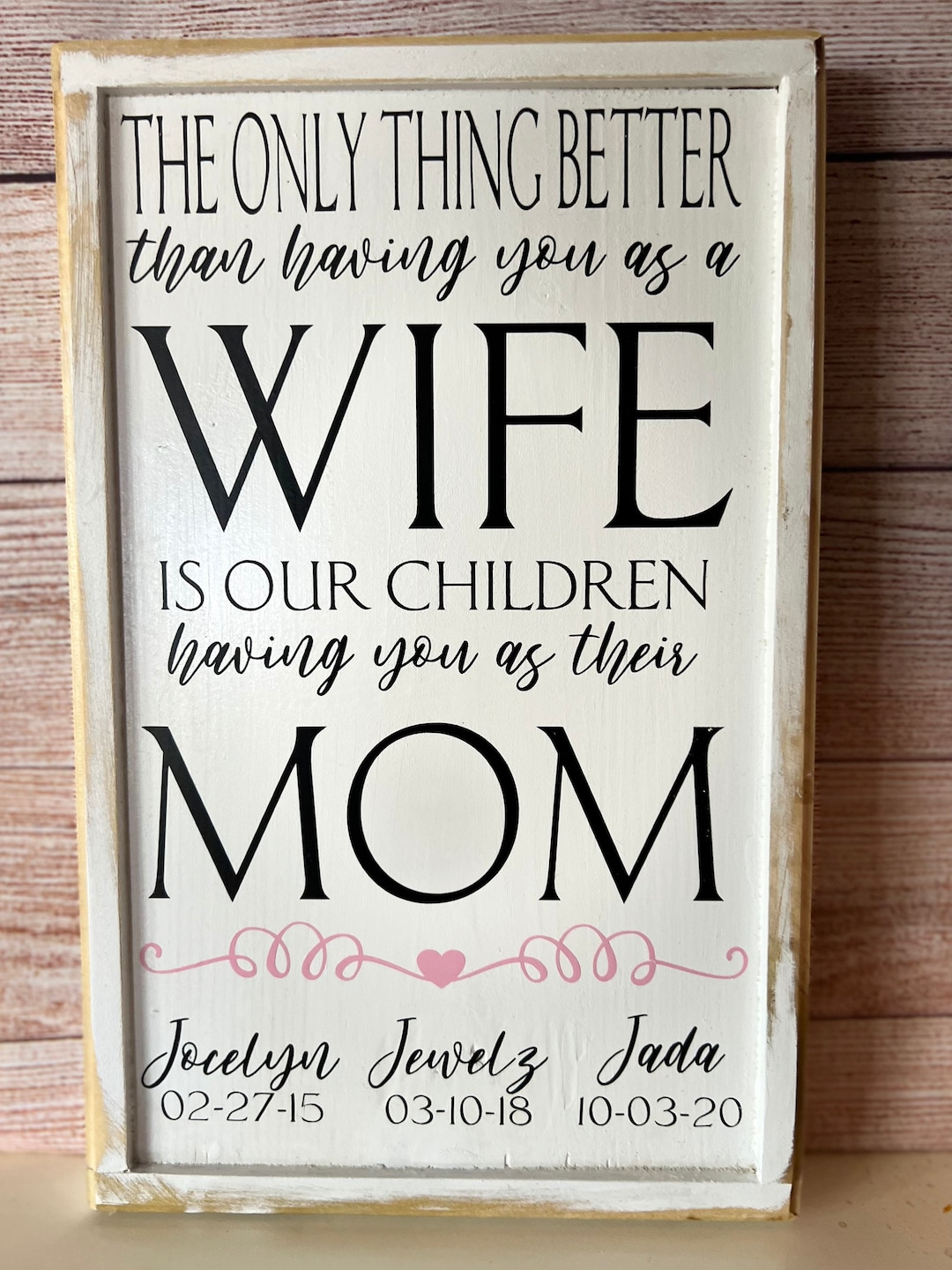 Mothers Day Gift From Husband to Wife, Gifts for Mom, Mothers Day Gift ...