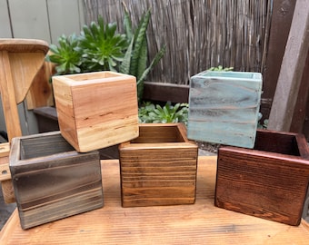 Planter Boxes, Small Wood Planter Box, Rustic Box Wood, Window Planter Garden, Wood Centerpiece Display, Succulent Box, Herb Box