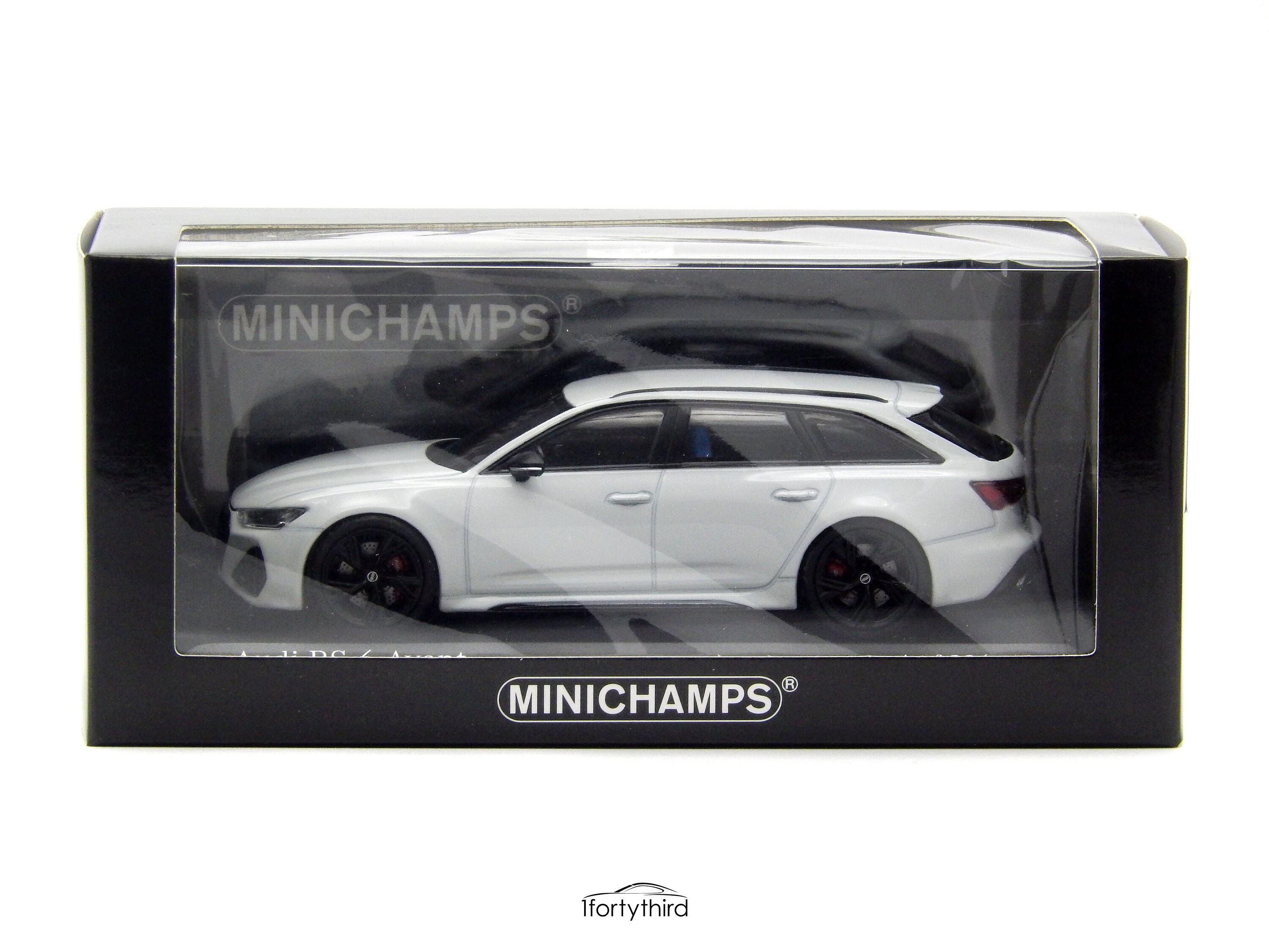 MINICHAMPS 1/18 AUDI Rs6 Avant 2020 Gris EUR 351,93