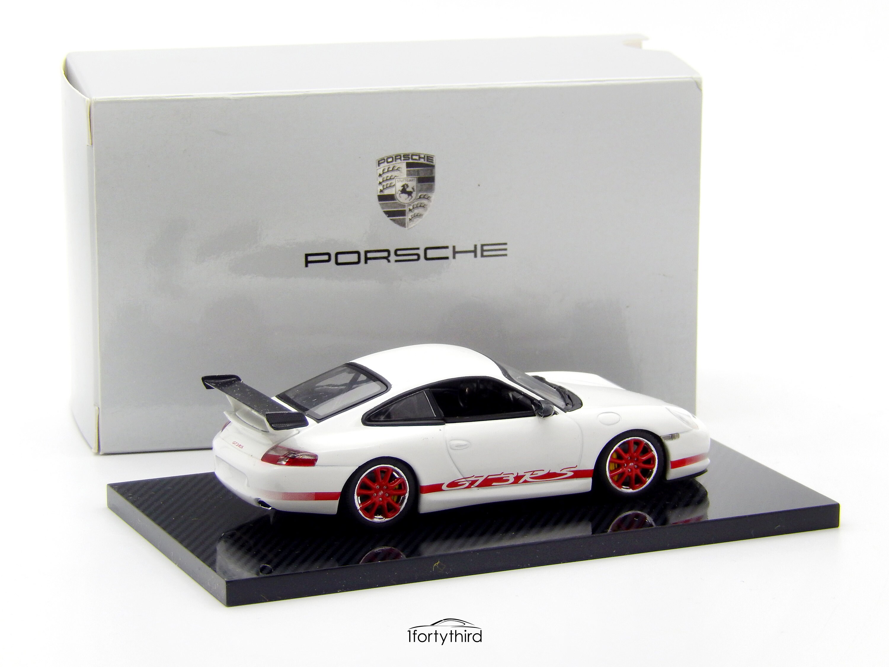 1:43 #50 Minichamps Porsche 911 GT3 RS Winner  Spa-Franchorchamps 2003 Ortelli 