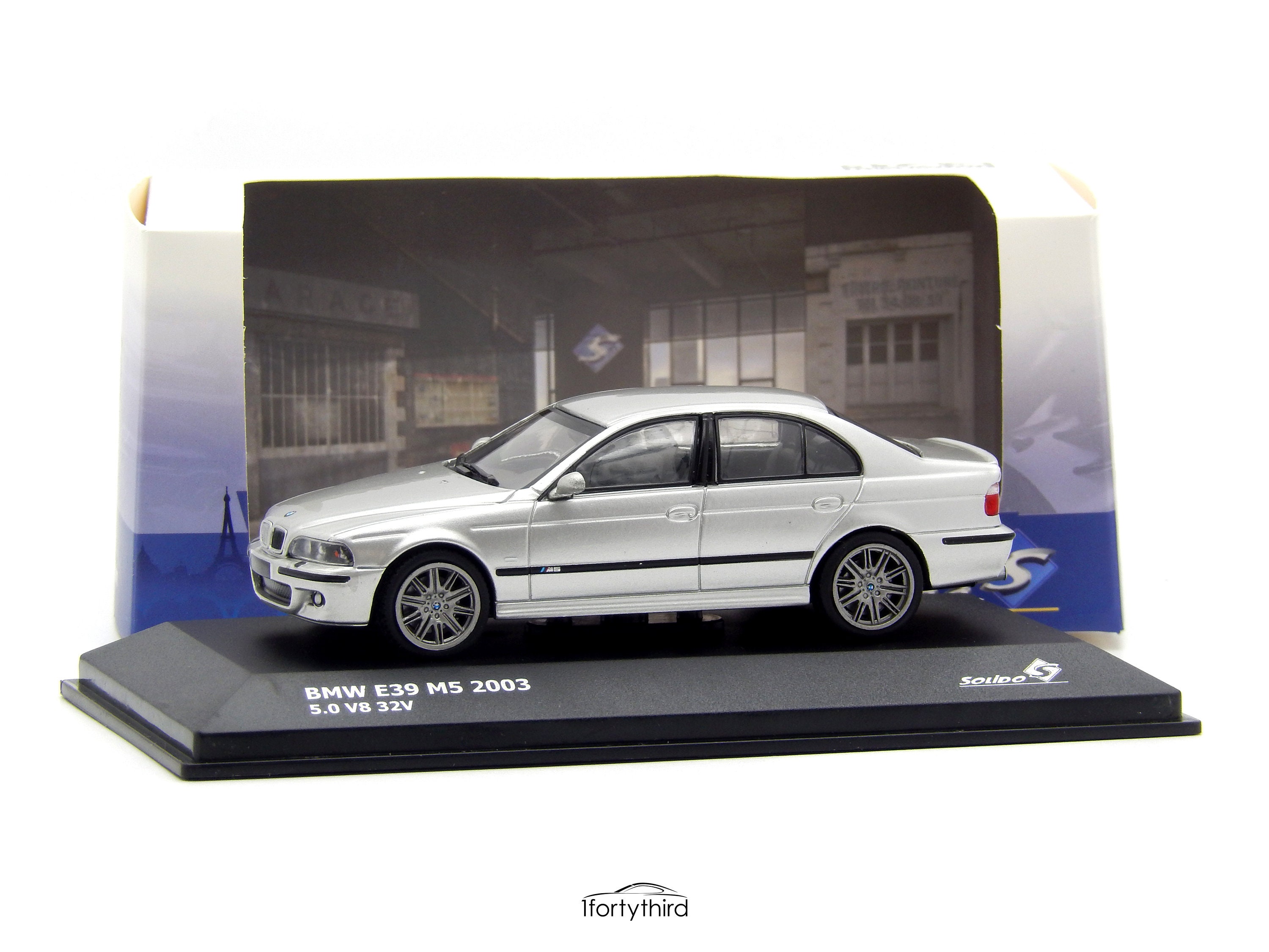 2003 Bmw E39 M5 Imola Red 1/43 Diecast Model Car By Solido : Target