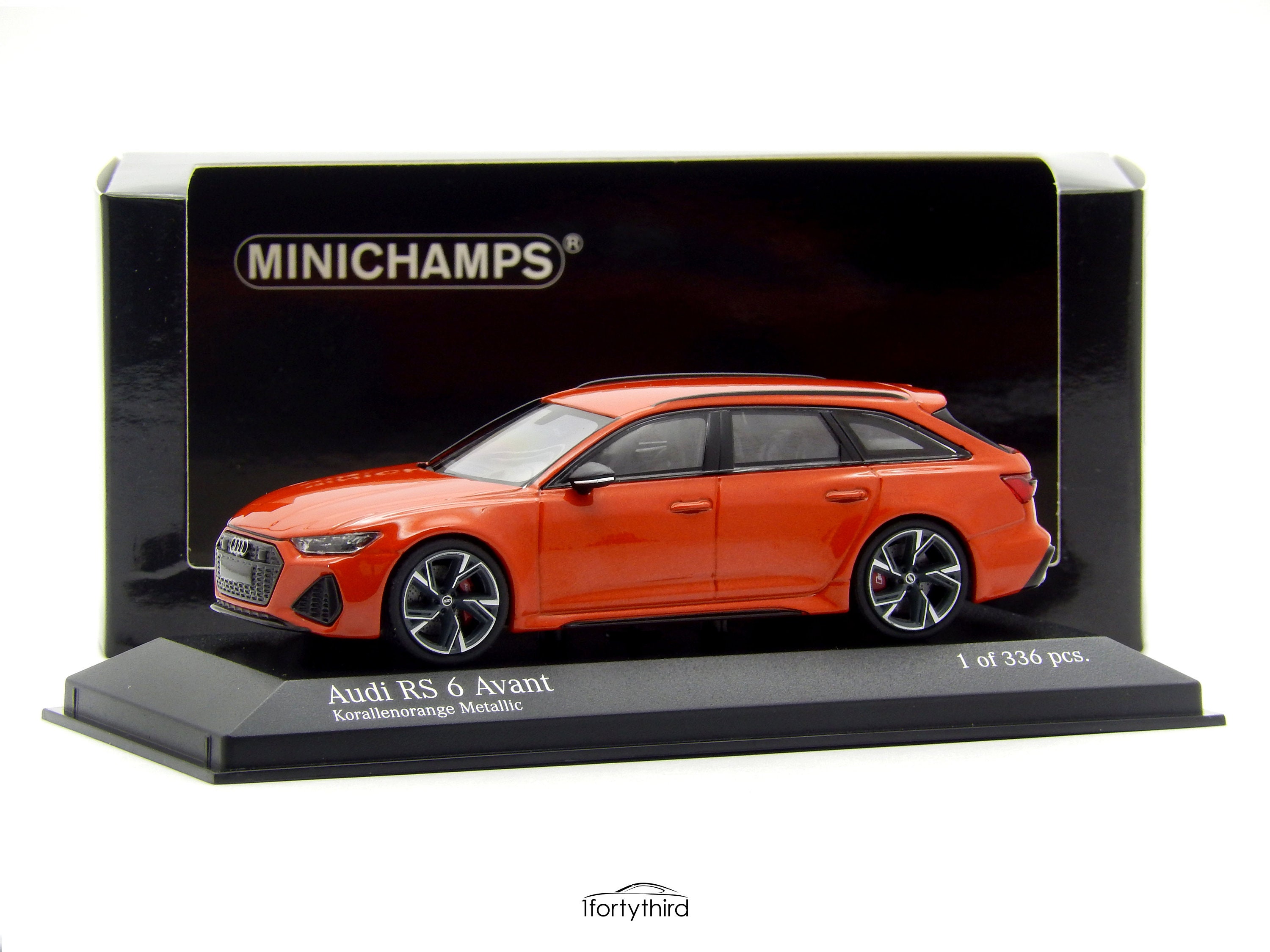 Audi - RS6 Avant 2019 - Minichamps - 1/43 - Autos Miniatures Tacot