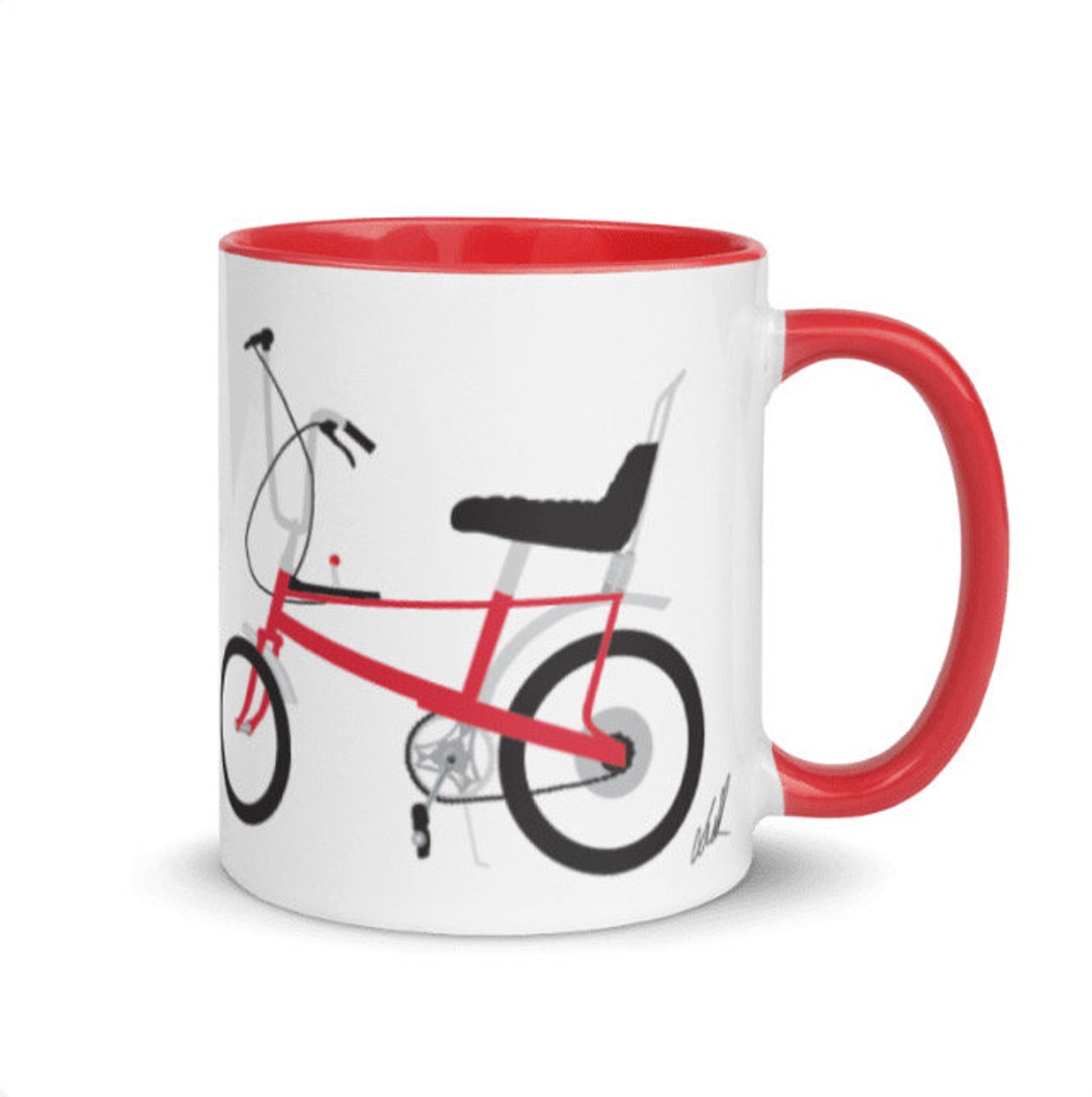 Raleigh Chopper Mug: Retro Bike Art, Classic Bicycle Gift - Etsy