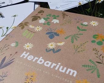 Herbarium - Zum Ausfüllen und Einkleben