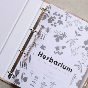 Herbarium To fill out and paste image 3